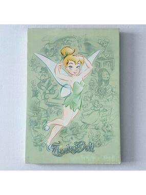 Disney Tinkerbell Fairies Disney Wall Art Canvas w/Peter Pan Characters Sketched